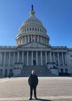 Alexander Temerko at the Capitol Hill during the innaguration events